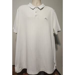 Tommy Bahama Short Sleeve Shirt White Size 2XL